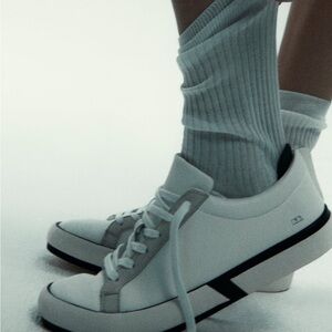 Zara leather sneakers